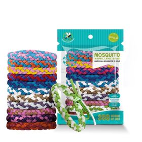 Pestects Mosquito Repellent Bracelet 10 Pack, Natural Insect Mosquito Bands