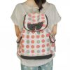 [Enjoy Holidays] Fabric Art School Backpack Outdoor Daypack