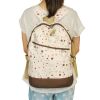 [Happy Painting] Fabric Art School Backpack Outdoor Daypack