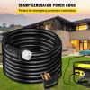 VEVOR 15Ft 50 Amp Generator Extension Cord STW 6/3 + 8/1 Generator Cord 125V 250V Generator Power Cord N14-50P & SS2-50R & CS6364 Twist Lock Connector