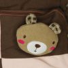 [Bear House] Fabric Art School Backpack Outdoor Daypack