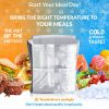 Foil Insulated Box Liners 10 x 10 x 10 Inch. 50 Pack Insulated Shipping Boxes for Frozen Food. Cold Shipping Boxes for Food. Box for Shipping Frozen F