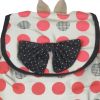 [Enjoy Holidays] Fabric Art School Backpack Outdoor Daypack