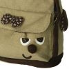[Funny Life] Fabric Art School Backpack Outdoor Daypack