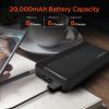 HyperGear 20000mAh 20W PD + USB Power Bank Black