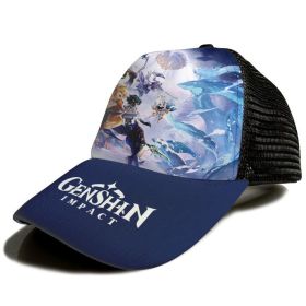 Anime Hat Naruto Luffy Demon Slayer Tanjiro Hat Student Men And Women Hip-hop Baseball Cap Sun Hat Trucker Hat (Color: ZMW-214)