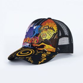 Anime Hat Naruto Luffy Demon Slayer Tanjiro Hat Student Men And Women Hip-hop Baseball Cap Sun Hat Trucker Hat (Color: ZMW-61)