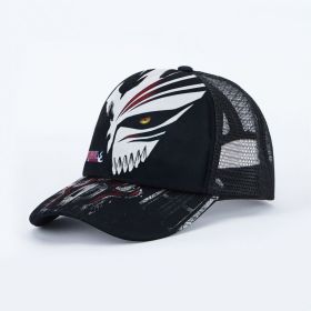 Anime Hat Naruto Luffy Demon Slayer Tanjiro Hat Student Men And Women Hip-hop Baseball Cap Sun Hat Trucker Hat (Color: ZMW-56)