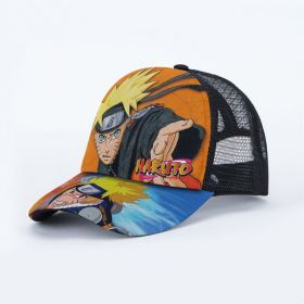 Anime Hat Naruto Luffy Demon Slayer Tanjiro Hat Student Men And Women Hip-hop Baseball Cap Sun Hat Trucker Hat (Color: ZMW-46)