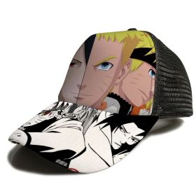 Anime Hat Naruto Luffy Demon Slayer Tanjiro Hat Student Men And Women Hip-hop Baseball Cap Sun Hat Trucker Hat (Color: ZMW-194)