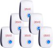 Ultrasonic Pest Repeller 6 Packs, the Newest Pest Repellent Electronic Indoor Plug in for Insects, Mosquitoes, Mice, Ants, Roaches, Spiders, Bugs