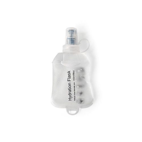 TPU Foldable Running Hydration Flask, Soft Water Bottle