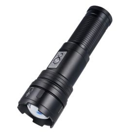 Portable Household Flashlight Rechargeable Torch for Emergency (Type: Style B, Color: Black)
