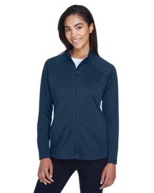 Ladies' Stretch Tech-ShellÂ® Compass Full-Zip - DK GREY HEATHER - S (Color: NAVY, size: M)