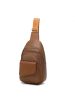 MKF Collection Kace M Logo Printed Vegan Leather Women Sling Bag by Mia k