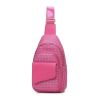 MKF Collection Kace M Logo Printed Vegan Leather Women Sling Bag by Mia k