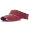 Light Board Washed Old Cotton Hollow Top Hat For Men And Women Sunscreen Sunshade Cap Baseball Cap Outdoor Sports Retro Roofless