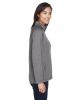 Ladies' Stretch Tech-ShellÂ® Compass Full-Zip - DK GREY HEATHER - S