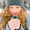 Rechargeable Hand Warmer Electric Hand Heater Portable Reusable Pocket Warmer Power Bank with Digital Display Sunset Light 3 Levels Double-sided Heati