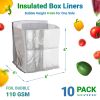 Foil Insulated Box Liners