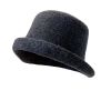 Ladies Autumn Winter Wool Knit Hats Elegant French Versatile Basin Hats
