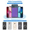 2 In 1 5000mAh MagSafe Wireless Power Bank PD20W Magnetic Fast Charger Portable Phone Charger Fit for IOS Phone 15 14 13 12 Series And More