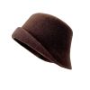 Ladies Autumn Winter Wool Knit Hats Elegant French Versatile Basin Hats