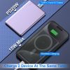 2 In 1 5000mAh MagSafe Wireless Power Bank PD20W Magnetic Fast Charger Portable Phone Charger Fit for IOS Phone 15 14 13 12 Series And More