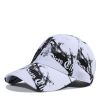 Summer Cloudy Cotton Baseball Hat for Men and Women Korean graffiti cap for teenagers