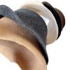 Ladies Autumn Winter Wool Knit Hats Elegant French Versatile Basin Hats