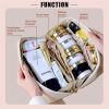 Multifunctional Fashion Travel Cosmetic Bag, Large Capacity Women's Makeup Bag